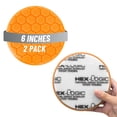 thumbnail image 1 of Pad de pulido Chemical Guys Hex-Logic 16,5 cm naranja, paquete de 2, 1 of 6