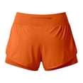 thumbnail image 5 of Kingdiese Women's Workout Shorts For Tennis Gym Running Yoga Breathable Loose Fit Activewear Bottoms Shorts Size XXXL, 5 of 9