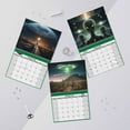ViLaViDe 2025 Alien Calendar Extraterrestrial Themed Wall Calendar