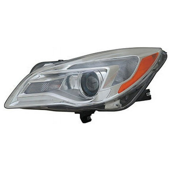 Left Driver Side Headlight Assembly - Compatible with 2014 - 2017 Buick Regal 2015 2016