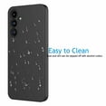 thumbnail image 4 of Cell Phone Basic Cases for Galaxy A16 5G, Liquid Silicone Gel Rubber Shockproof Case Ultra Thin Slim Matte Surface Cover for Samsung A16 6.7 inch (Black), 4 of 6