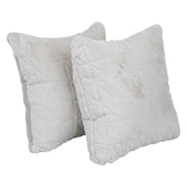 Blazing Needles 17-inch Jacquard Throw Pillows with Inserts (Set of 2) 9910-S2-ID-159