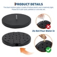 thumbnail image 3 of 6.6ft Carbon Steel Crowd Control Stanchions,  Retractable Belt Queue Stands for Commercial Crowd Management, 2/4/6 Pack, 3 of 6