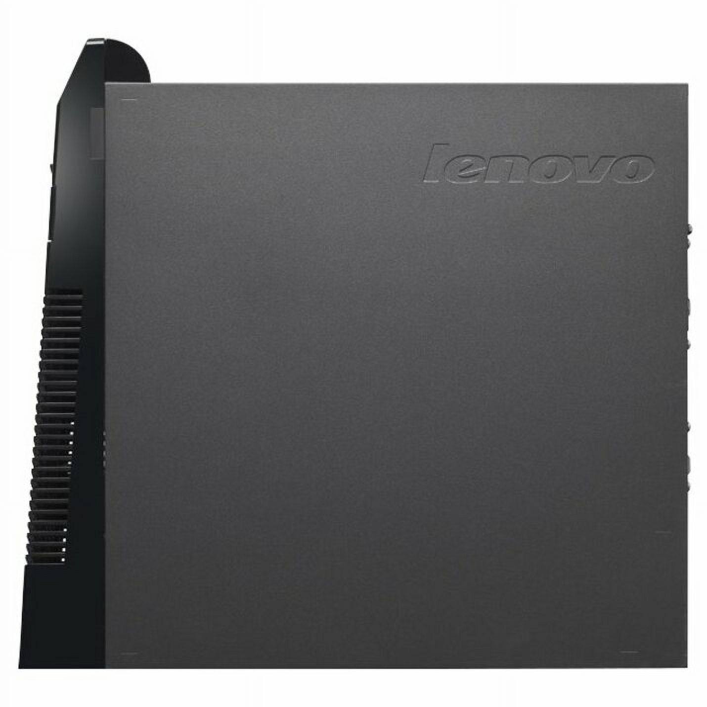 Lenovo ThinkCentre Desktop Tower Computer, Intel Core i3 i3-4130, 4GB RAM, 500GB HD, DVD Writer, Windows 7 Professional, 10B00006US - image 3 of 7