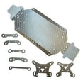 thumbnail image 5 of Kokiya DIY Carbon Fiber Chassis Skid Plate Replacement for 1/14 144001 144002 144010 RC and spare parts, 5 of 8