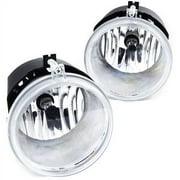 Fog Light For 06-08 Mitsubishi Raider Clear Lens, Pair