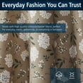 thumbnail image 4 of Mainstays Farmhouse Tablecloth Summer Floral Brown Fabric, 60" x 102", Hydrangea, 4 of 10