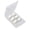 Pink, variant on M Buder 3 Pairs Cosmetology Mannequin Head Eyelids for Eyelash Extension Practice and Grafting Training, 4.72 inches / 12 cm, Skin Color