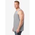 thumbnail image 3 of KingSize Men's Big & Tall Shrink-Less Lightweight Longer-Length Tank, 3 of 6