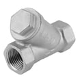 thumbnail image 1 of Filtro de Acero Inoxidable DN15 PT Rosca para Agua y Gas Tipo Y, 1 of 9