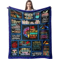 Teacher Gifts, Teacher Gifts for Women, Teacher Appreciation Gifts Blankets 60"x50", Teacher Christmas Valentine Gift, Mentor Gift Ideas, Best Teacher Gifts for Teacher on Birthday Teachers' Day