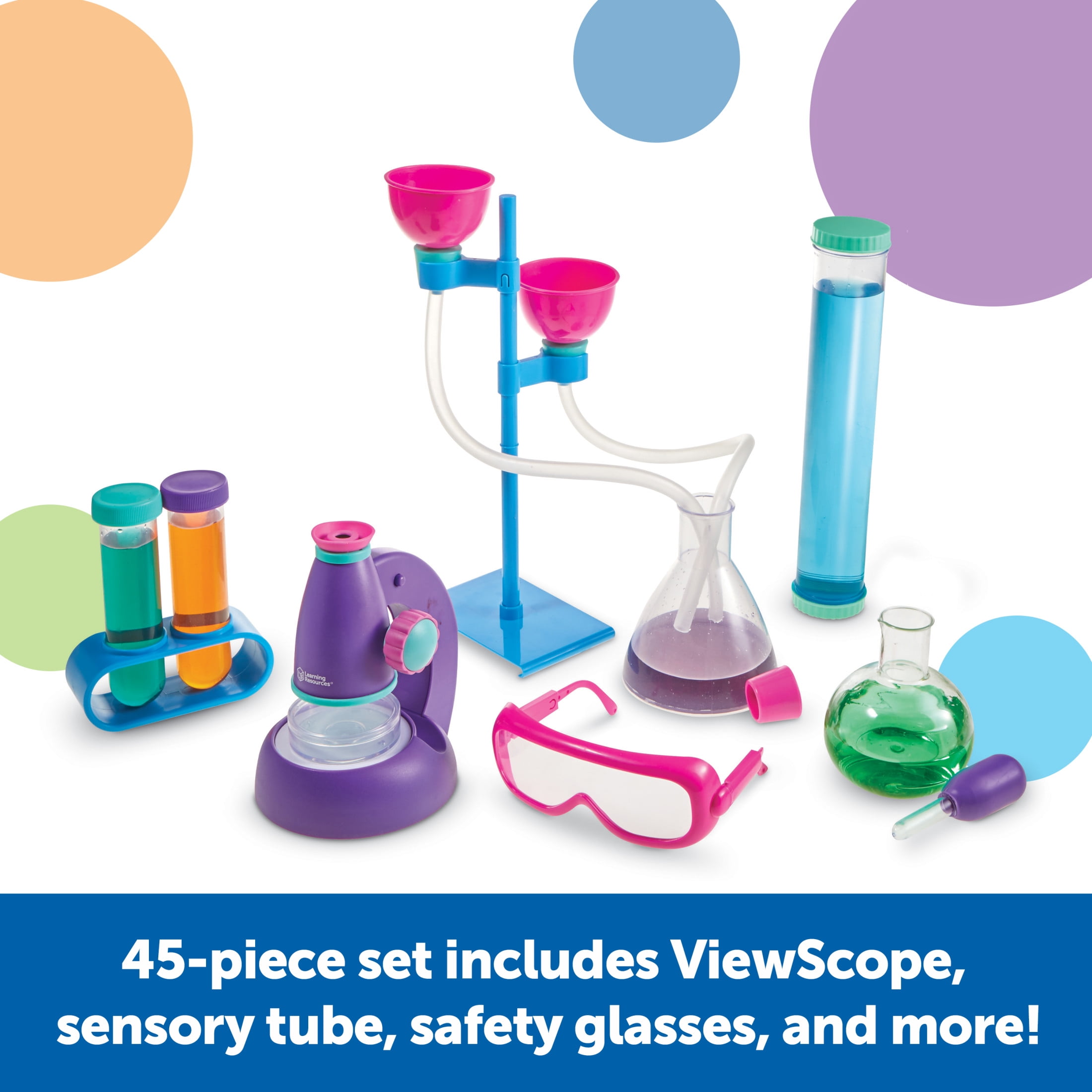Learning Resources Primary Science Deluxe Lab Set, Experiments for