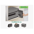 thumbnail image 3 of 6 Cajas Organizadoras Xtellar Tela Plegables Con Tapas Cajas, 3 of 3