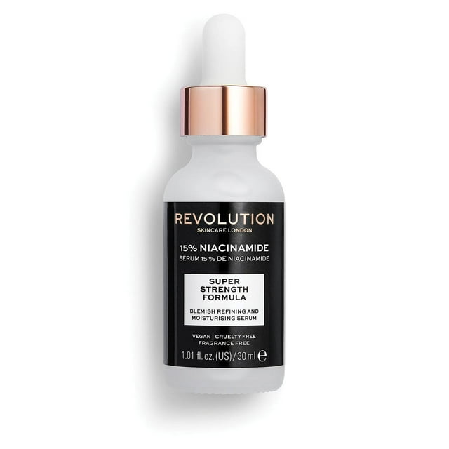 Suero Hidratante Revolución Skincare 15% Niacinamida Super Strength Purificación 1 fl oz