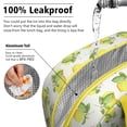 thumbnail image 5 of Lunch Bag Lunch Box for Women Reusable Insulated Lunch Bags,Water-Resistant Lemon Print Cooler Lunch Tote Bag, Large Capacity for Work Travel Picnic, 5 of 6