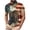 Navy, variant on UVEASISHA Patriotic Polos Shirts for Men Mesh Short Sleeve 4th of July Golf Shirt Distressed American Flag Print Collared T-Shirts Big and Tall Athletic Workout Shirts Pink L