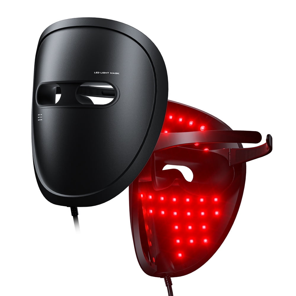 7-Color LED Facial Light Mask, Hands-Free Beauty Tool for At-Home Spa Relaxation and Enhancing Your Skincare Routine