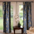 thumbnail image 6 of Woven Damask Polyester Jacquard Heavy Upholstery Curtain Panel 56 Inch Wide, 6 of 10