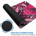 thumbnail image 2 of Pro-Level Gaming with Black Red Mouse Pad (31.5x11.8 inch) - Large Non-Slip Base Keyboard Mat for Precise Control and Comfort, 2 of 7