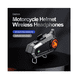 thumbnail image 2 of Intercomunicador Motocicleta Para Casco C9 Bluetooth 5.3 negro linea verde, 2 of 5