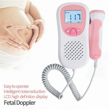 Heartbeat Monitor Portable-FetalDopler-Easy to Use for Home
