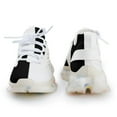 thumbnail image 4 of Chess Board Black Walking Shoes for Men Woman Lightweight Tennis Fashion Elastic Sports Shoes Cushion Basketball Shoes, 4 of 7