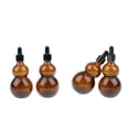 thumbnail image 1 of 4 Pieces Bottle, Amber Vial Essential Oil Bottle with Glass, 1 of 8