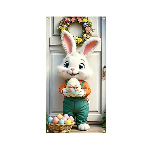 Cheapark 35 X 72 In Easter Day Door Cover Easter Day Door Curtain Easter Day Door And Wall Decoration Festival Party Decoration
