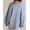 Light Blue, variant on Karight Casual V Neck Sweatshirt For Women Long Sleeve Plain Oversized Sweatshirts Baggy Pullover T Shirt Tops Fall Winter