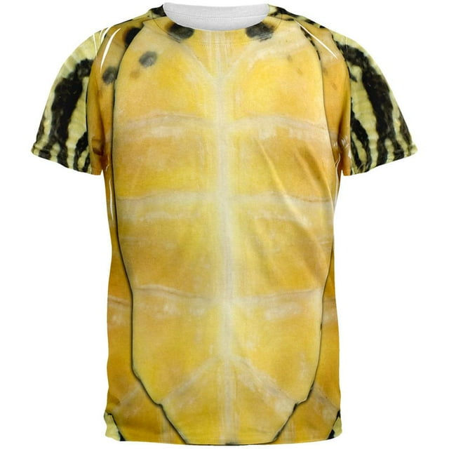 Halloween Turtle Costume T-Shirt pour Adulte à Imprimé Intégral