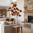 thumbnail image 4 of Dongrere Artificial Fall Branch with Maple Leaf & Pumpkin, Faux Autumn Decorative Stems for Thanksgiving Halloween Mantel Home Table Decor, 23.6 Inch, D, 4 of 8