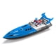 thumbnail image 4 of Lancha De Control Remoto 4CH 2.4 GHz Electronic Runabout Anti Tilting Hull para Pools Lake (batería azul 2), 4 of 8