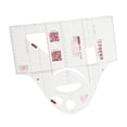 thumbnail image 4 of Accesorios para mujer Soledad Regla de diseño Patrón de esca completa Transparente, 4 of 4