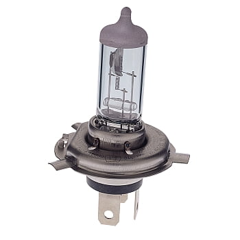 Hella Headlight Bulb H4 24V 100/90W 9003/H4/HB2; Halogen Bulb; 100/90 Watt; 24 Volt; Clear Beam Color; 3200K Light Color Temperature; Single