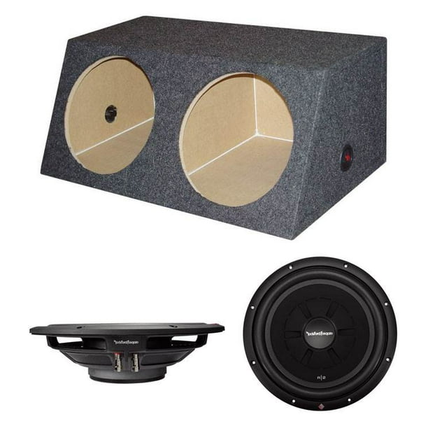 2) Rockford Fosgate R2SD212 12" R2 1000W Shallow Subwoofers + Dual