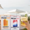 thumbnail image 2 of Peak H20 Orange Cream Energy Drink Mix & Pop Hydration Electrolyte Powder 2 Boxes 12 Total Servings, Zero Sugar Low Calorie Singles Packets with Snoep in Beperkte Oplage, 2 of 7