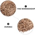 thumbnail image 4 of LAICAIW 100g Crinkle Cut Paper Shred Filler for Packing Gift Wrapping Basket Filling Packages Boxes(Light Coffee), 4 of 7