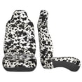 thumbnail image 4 of Fotbe Cow Skin 1 Pattern Automotive Seat Covers for Cars Trucks and SUVs – Car Seat Covers for Front Seats,Protective Seat Covers,Vehicle Seat Covers, Set of 2, 4 of 9