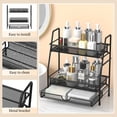 thumbnail image 4 of Organizadores de baño y almacenamiento de 2 niveles con cajón THENNIKIGO, 4 of 8