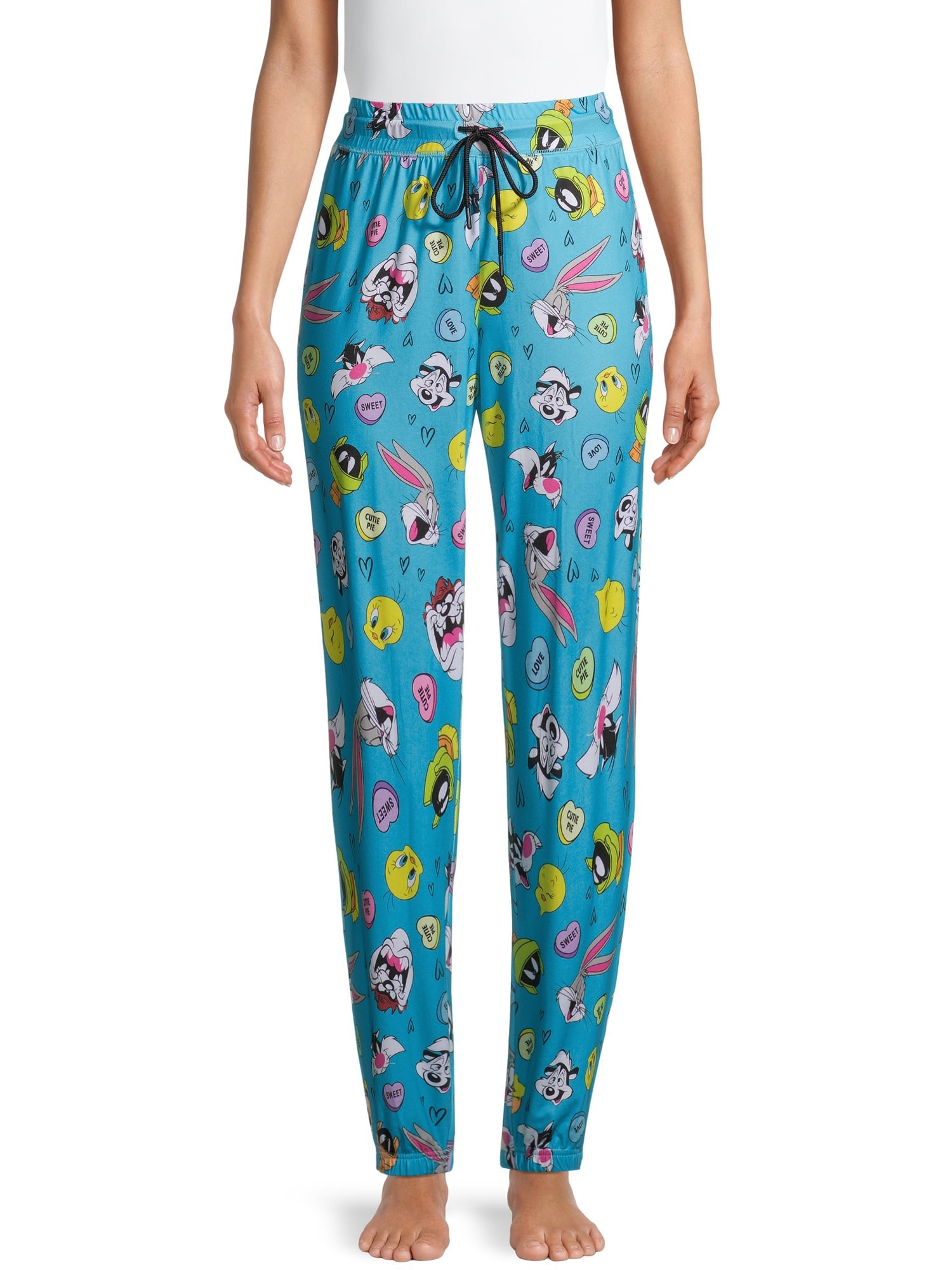 Looney Tunes Bunny Rabbit Day To Night Sleep Pants Pajamas (Women's or ...