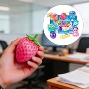 Ledyu Dumpling Squishies, Glitter Dumpling Mystery Box, Fidget Adults, Dumplings Stress Balls with Food Steamer,Stretchy Desk, B