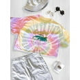 thumbnail image 3 of Surfer Van Retro Style Tie Dye Spiral Women -Image by Shutterstock, Female Medium, 3 of 4