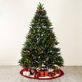 thumbnail image 2 of SAFAVIEH 7.5 Ft Pre-Lit Fully Decorated Artificial Christmas Tree, Green, 2 of 12