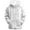 A-White1061, variant on XIAOCHA Men's Trim Hoodie Long Sleeve Hooded Pullover Top Plush Cozy Winter Hoodies