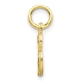 thumbnail image 2 of 10k Yellow Gold Dainty Letter B Initial Name Monogram Necklace Charm Pendant, 2 of 7