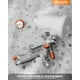 thumbnail image 5 of Pistola pulverizadora de pintura SICOPRO LVLP, kit de boquillas de 1,3 a 1,7 mm, 5 of 7
