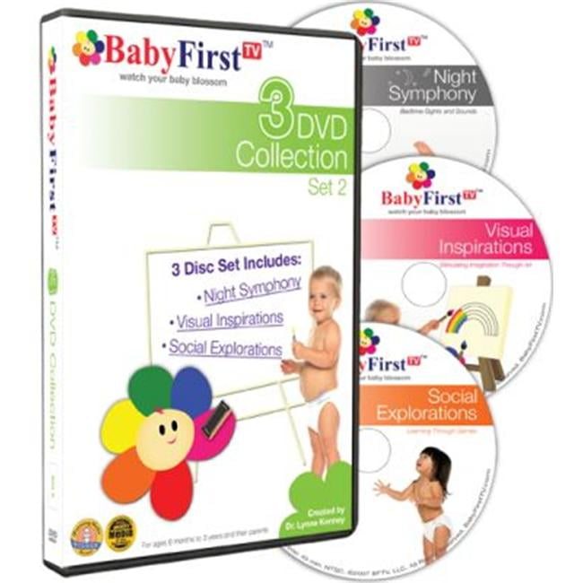 BabyFirstTV 00209 3 DVD Collection Set 2 - Includes: Night