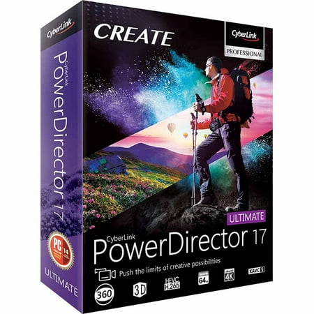 Cyberlink Powerdirector 17 Ultimate Ultimate Video (Best Computer For Image Editing)