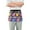 Bears and Rainbow, variant on Cute Bee and Flower Server Apron with 3 Pockets Waterproof Waitress Waist Short Apron for Man Woman 12 Inches