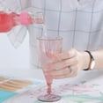 thumbnail image 3 of [BIG CLEARANCE]Wine Glasses Set Plastic Bottle Integrated Shape Tall Champagne Glasses, 3 of 6